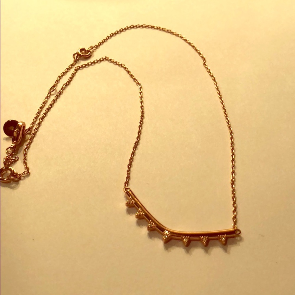 Stella & Dot Rose Gold Necklace